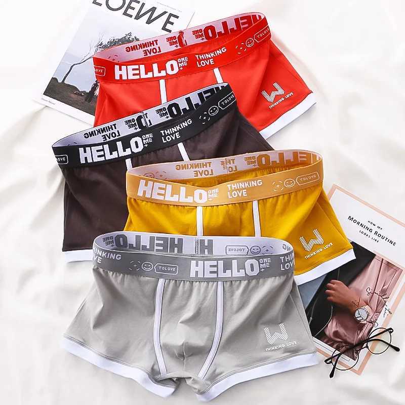 Mens underwear letters Breathable and comfortable small size skinny mens underwear W250603