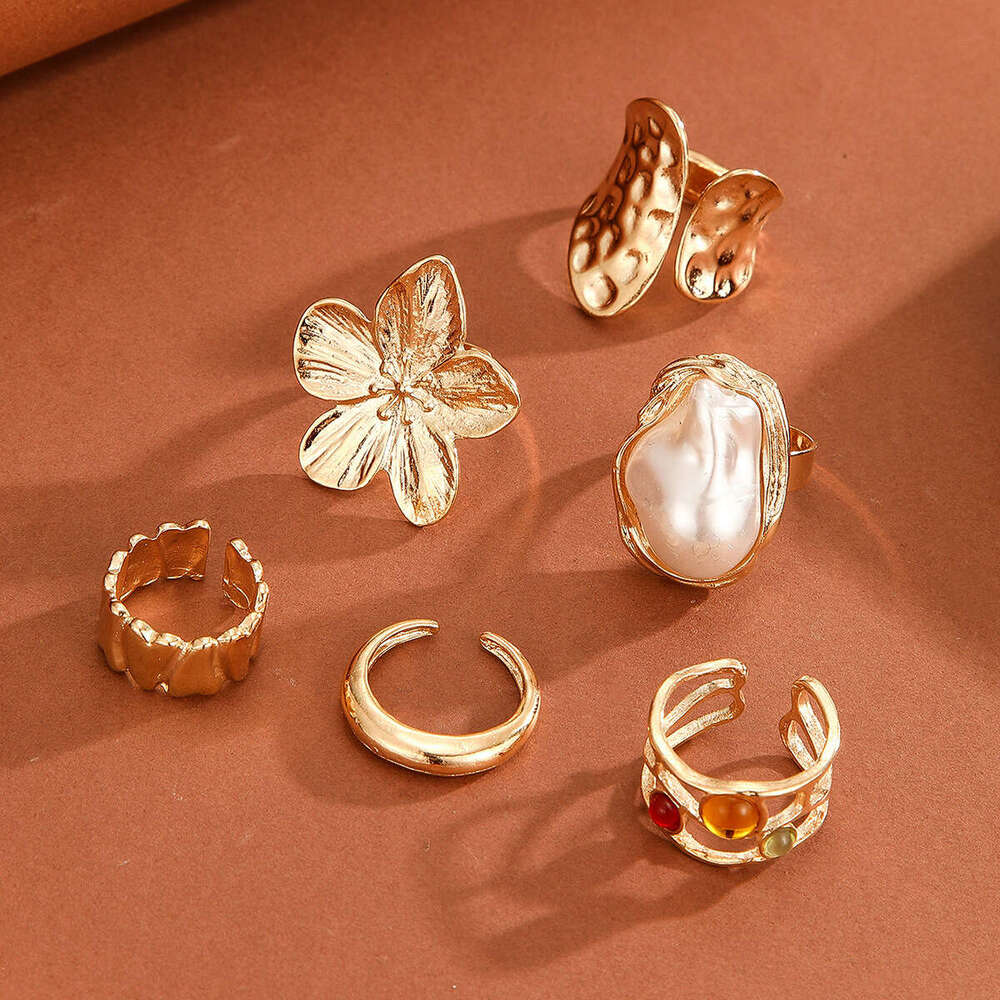womens elegance luxurious baroqueinspired pearls flowers jewelry collection