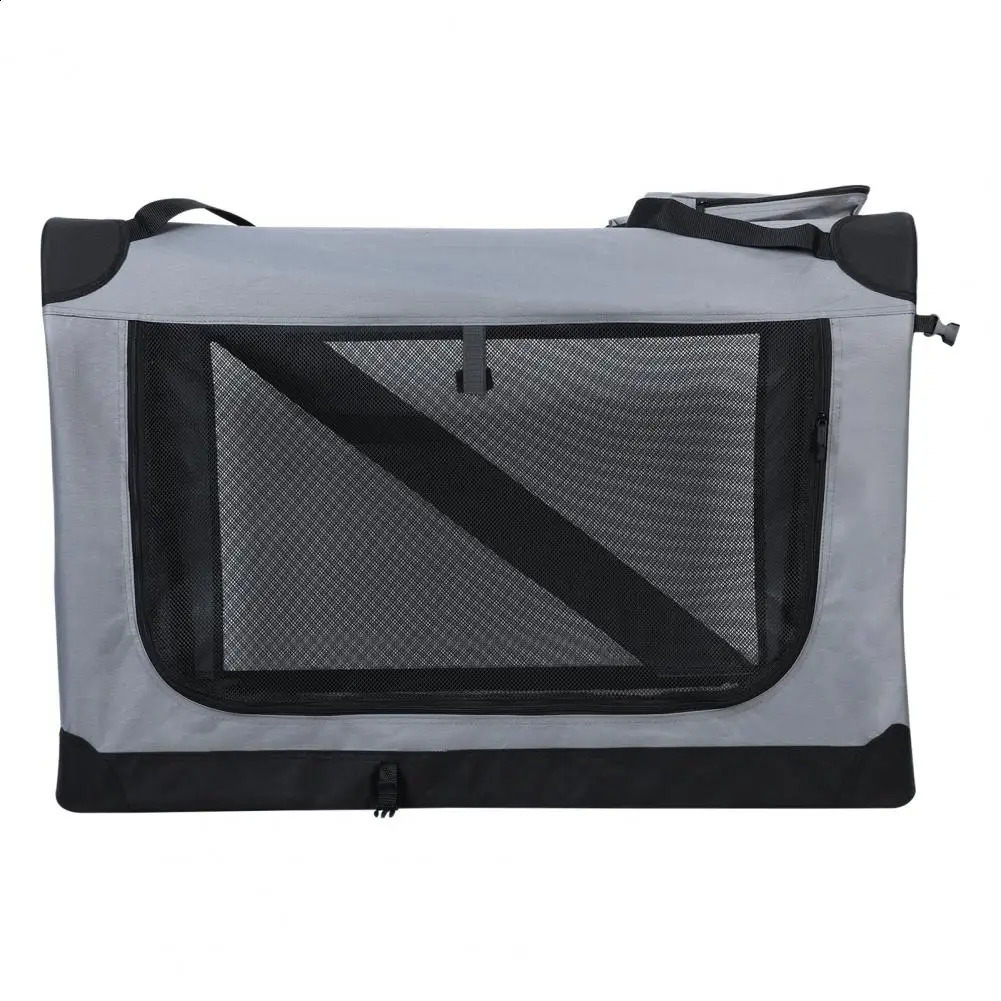Portable Dog Bag Pet Car Travel Crates Vehicle Folding Soft Bed Collapsible Kennel House 250526