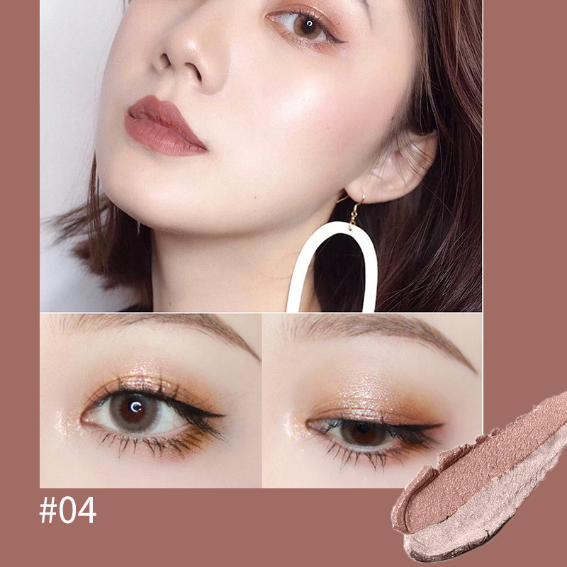 LAMEILA Two-tone Eyeshadow Stick Highlighter Stick Contour Shadow Beginner