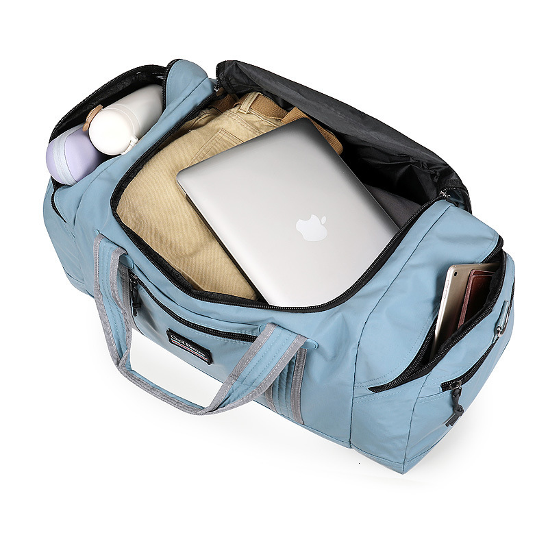 Large Capacity Foldable Handheld for Men Women, Students, Long and Short Distance Travel Lage Bag, Water-Resistant Multi-Functional Bag
