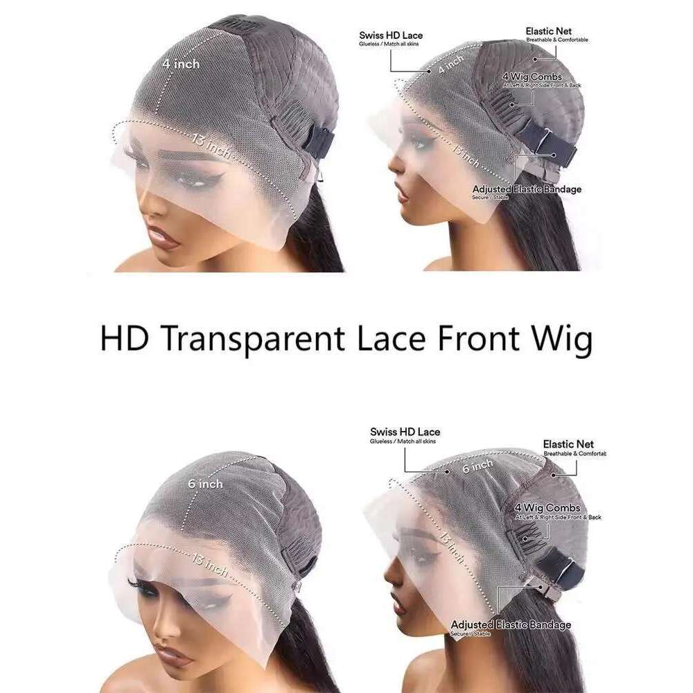 Burmese Curly Wigs 12A 13X6 Hd Transparent Lace Front Wig Vieamese Raw Human Hair 200% Density