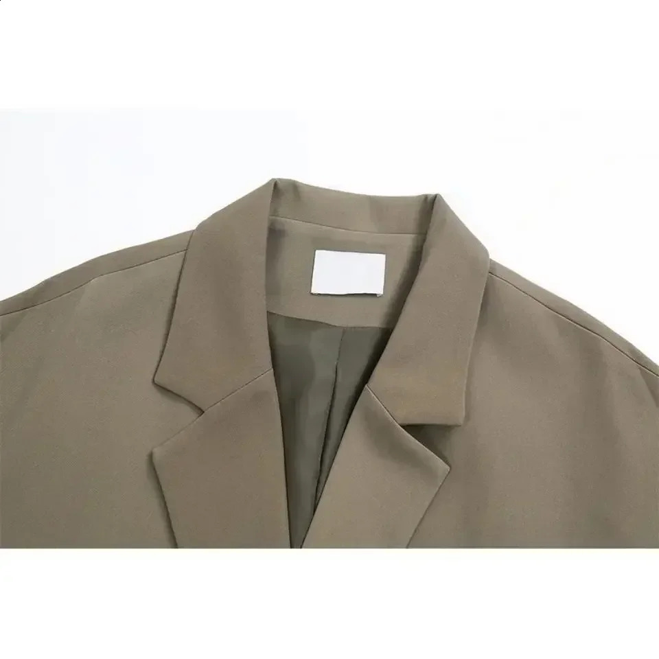 Women Blazer Spring and Autumn Fashion Korean Vintage Suit Jacket Female Oversized Blazers 250530