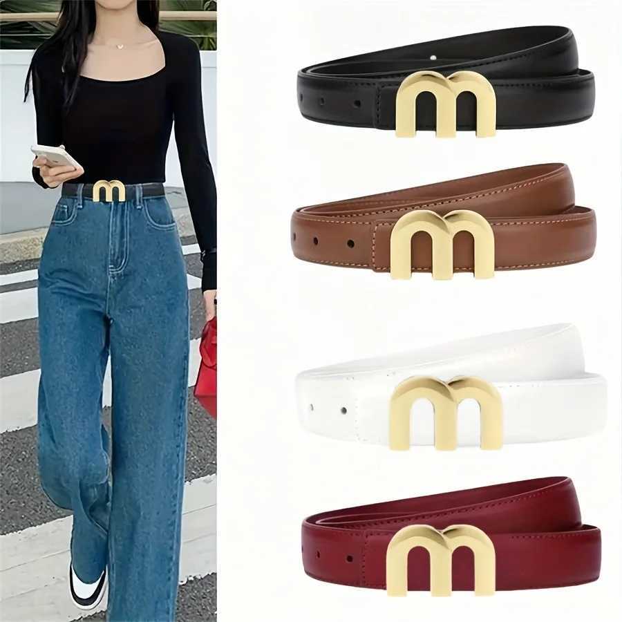 Luxury Width 25mm Reversible Leather Brand Belt Women Design Lady Girl Belt for Women Waist Belt Chic Dress Party Belt for Jeans XJ250602