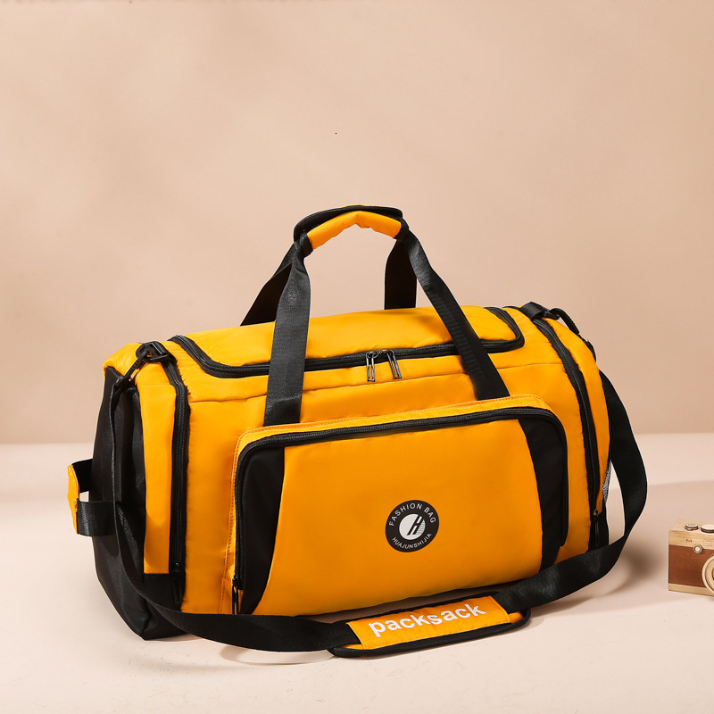 Sports Dry Wet Separation Bag Large Capacity Short Trip Handheld Crossbody Hiking Travel Backpack Fiess
