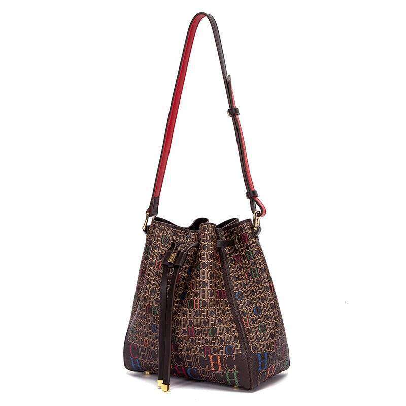 CH Premium Sense Bucket Large Capacity Crossbody Women's Shoulder Bag Simple Letter Printing Design