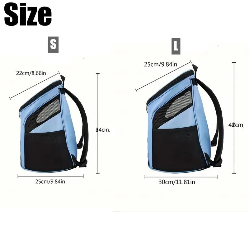 Pet Backpack for Walking Hiking Breathable Backpack Cat Bag for Traver Transport 250526