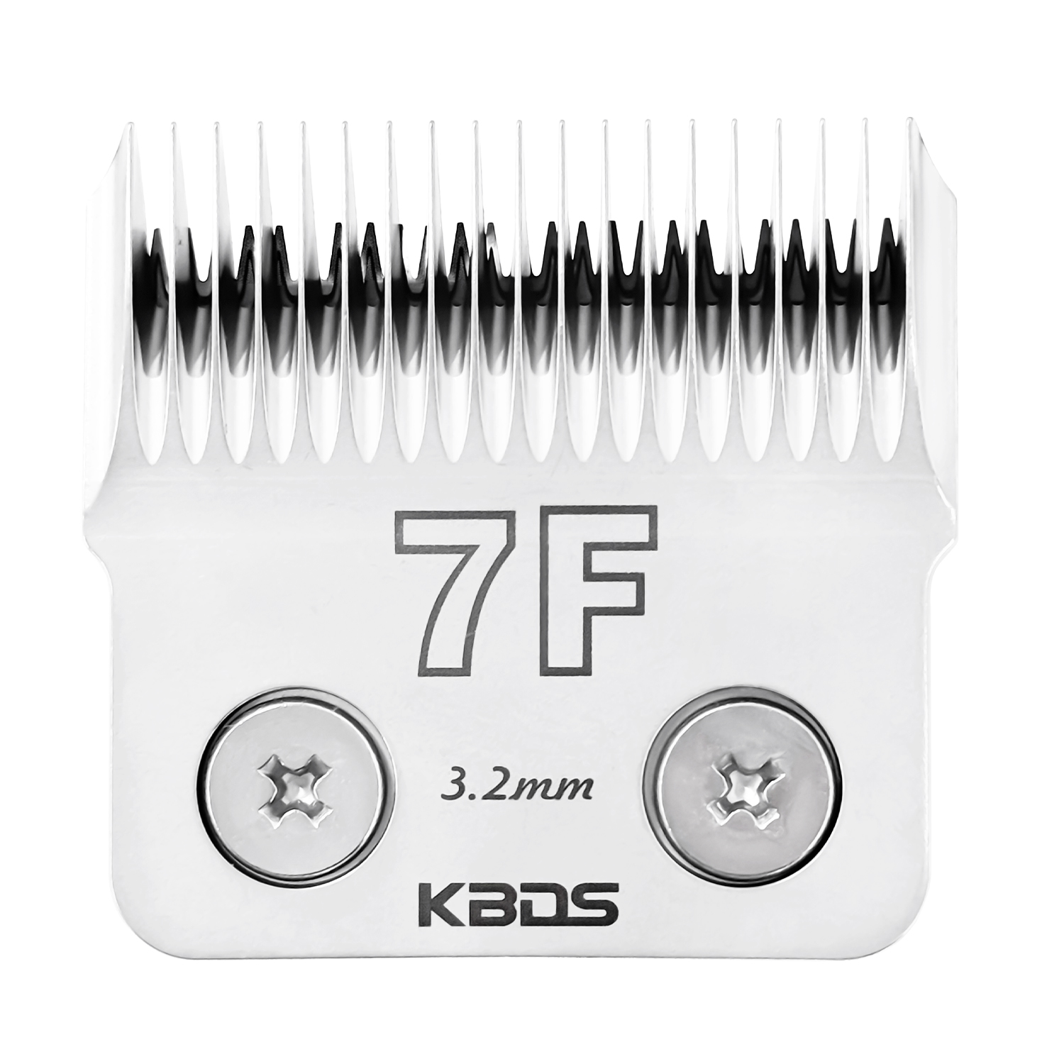 KBDS D-Series 7F Ceramic Detachable A5 Pet Dog Grooming Clipper Blades (1/8" - 3.2mm),Compatible with Most Andis,Oster A5 Wahl KM Series Clippers
