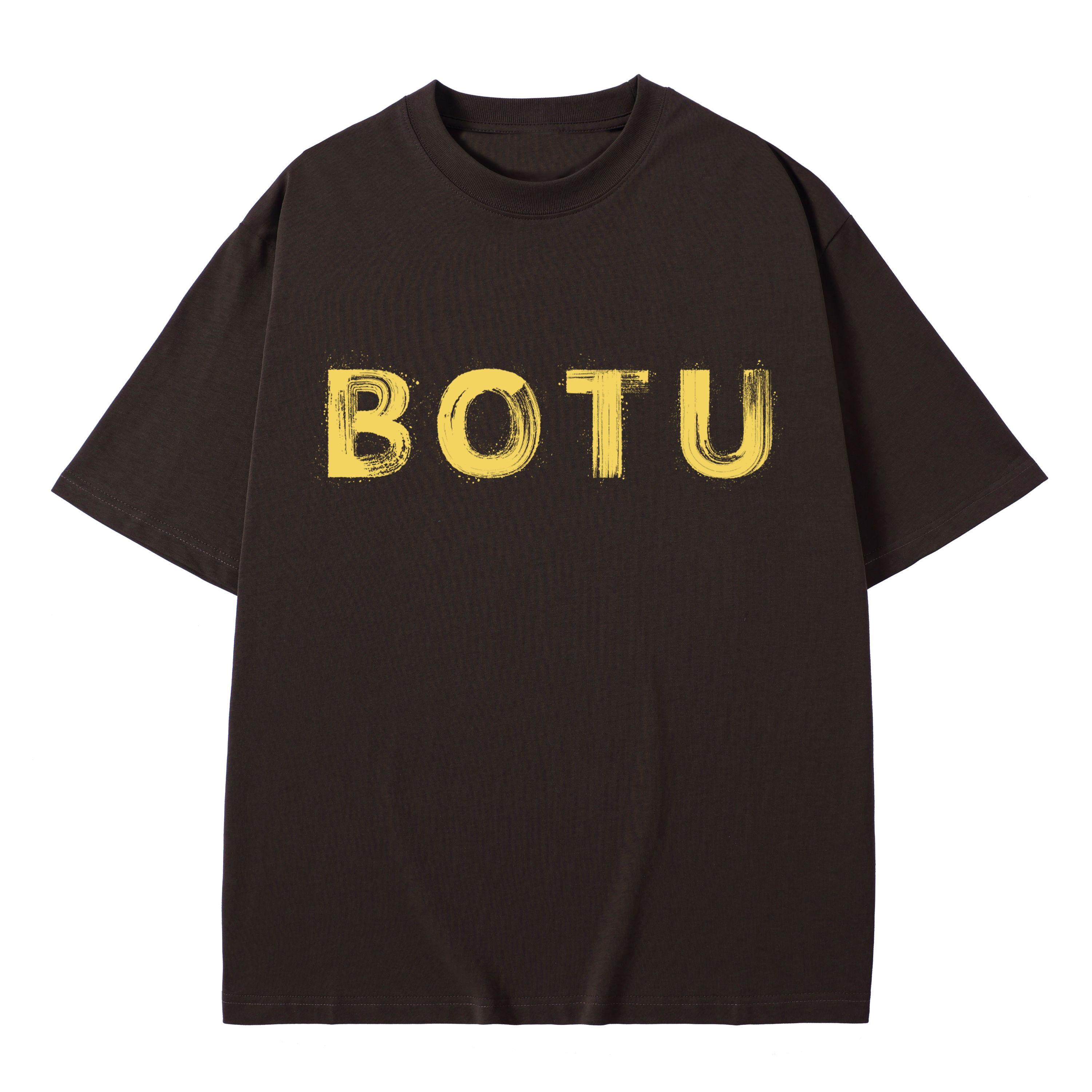 Hot stamping logo T-shirt men's top designer cotton T-shirt short sleeved clothing high-quality fashionable T-shirt BROADTRUE