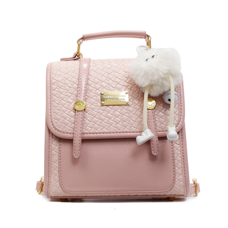 designer 2025 New Fashionable Versatile Casual Small Backpack for Women with High-end Trendy Style for Outings Simple Double Shoulder Bag