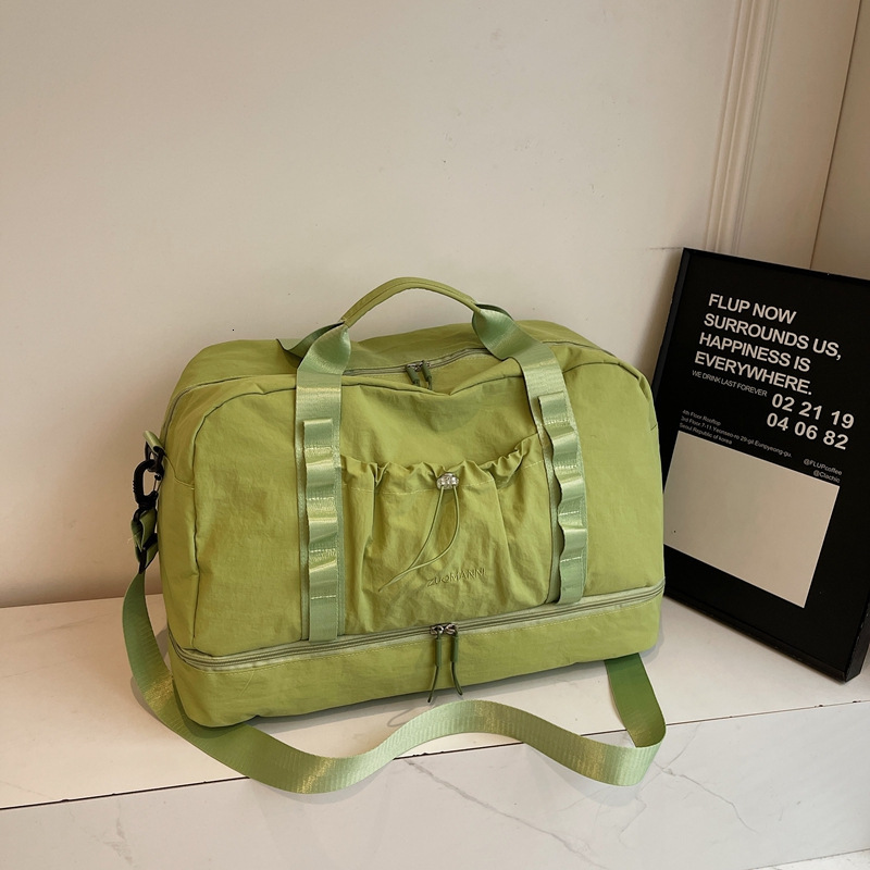 New Short-Distance Business Trip Travel Handbag for Women Large Capacity Fiess Duffel Sports Storage Lage Bag Yoga