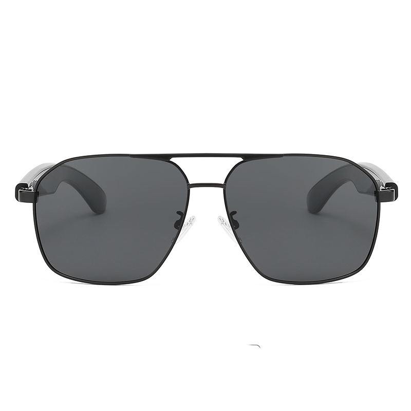 Smart black technology bluetooth glasses headset men and women anti-blue light can be equipped with myopia glasses color changing sunglasses hot-sale 