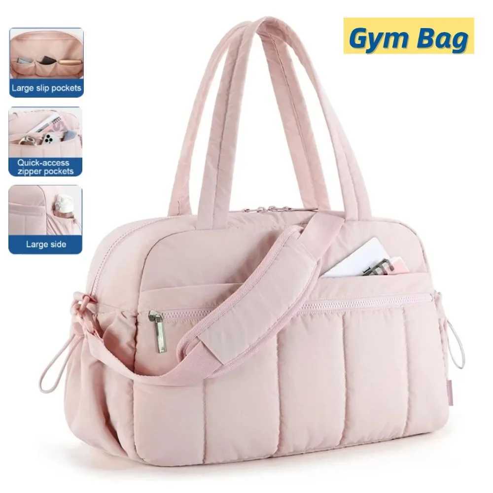 Large Capacity Yoga Gym Bag for Women Travel Duffel Bag Waterproof Swimming Sports Bags Outdoor Travel Luggage Airport Cabin Bag XJ250603