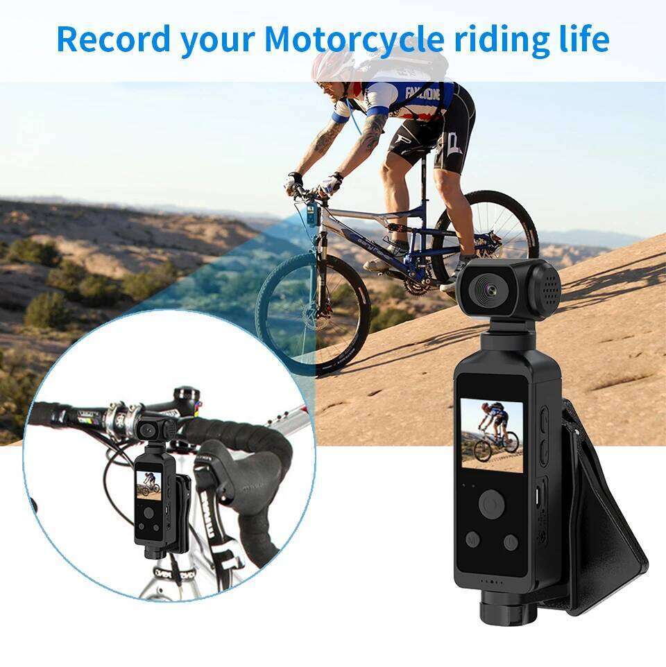 4K 1.3" Screen Action Camera Pocket Cam 270° Rotatable Outdoor Video Shooting Bicycle Motorcycle Sport Wifi Motion Camcorder