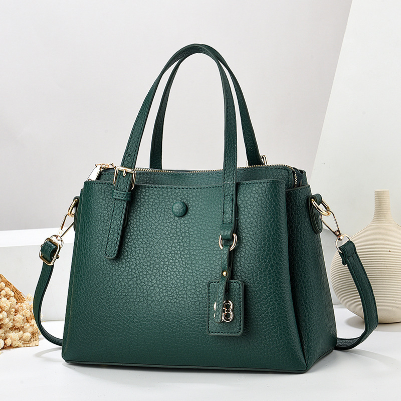 Top quality Brand High Quality New Women's Bag New Fashion Boutique Large Capacity Solid Color Shoulder Crossbody Handbag New Free Delivery Desig