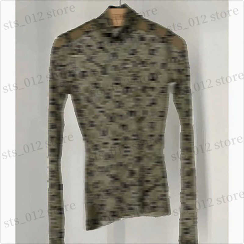 Camicia Da Fondo In Pizzo Long Slve Gotoola Women High Versione Spot Mesh Top Con Luna T250603-image