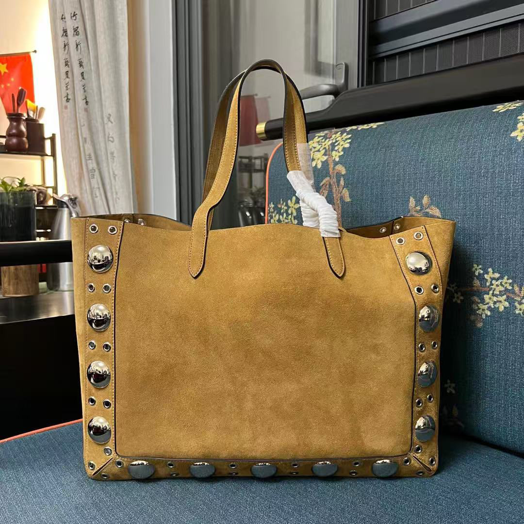 10a suede bag designer nellcote women shoulder handbags genuine leather large capacity shopper summer beach tote bags tote bag purse handbag