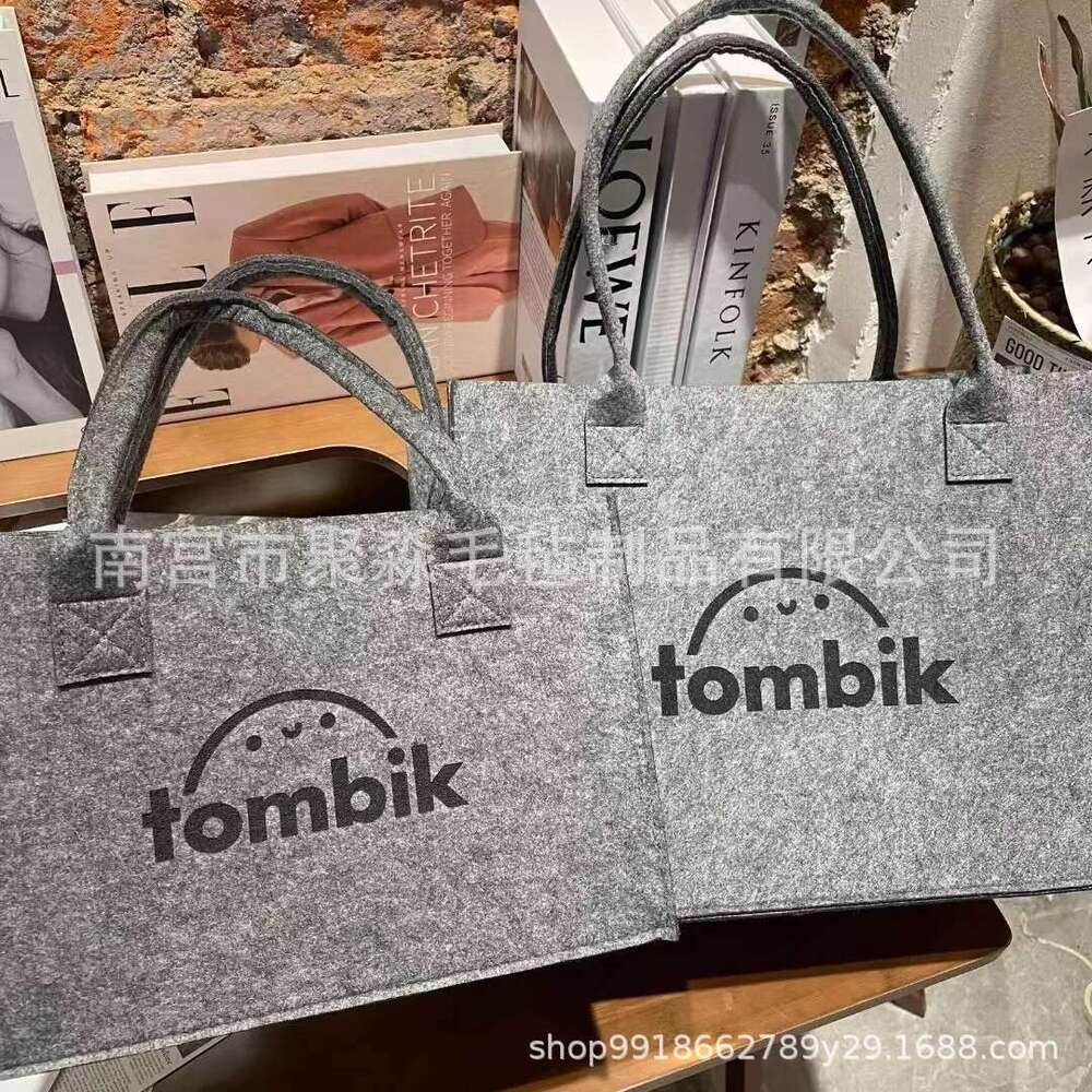 Gift Giveaway Tote Bag TikTok Same Style Felt Handbag