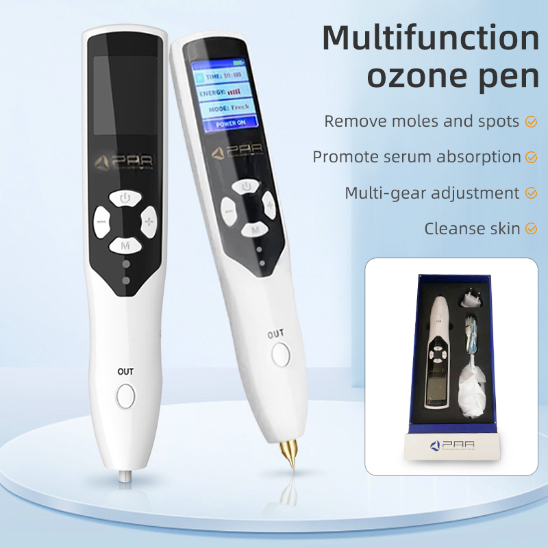 Dark Spot Wrinkle Freckle Removal Plasma Pen 2 in 1 Eyelid Lifting Ozone Device Plasma Skin Tightening Fibroblast Plasma Pen