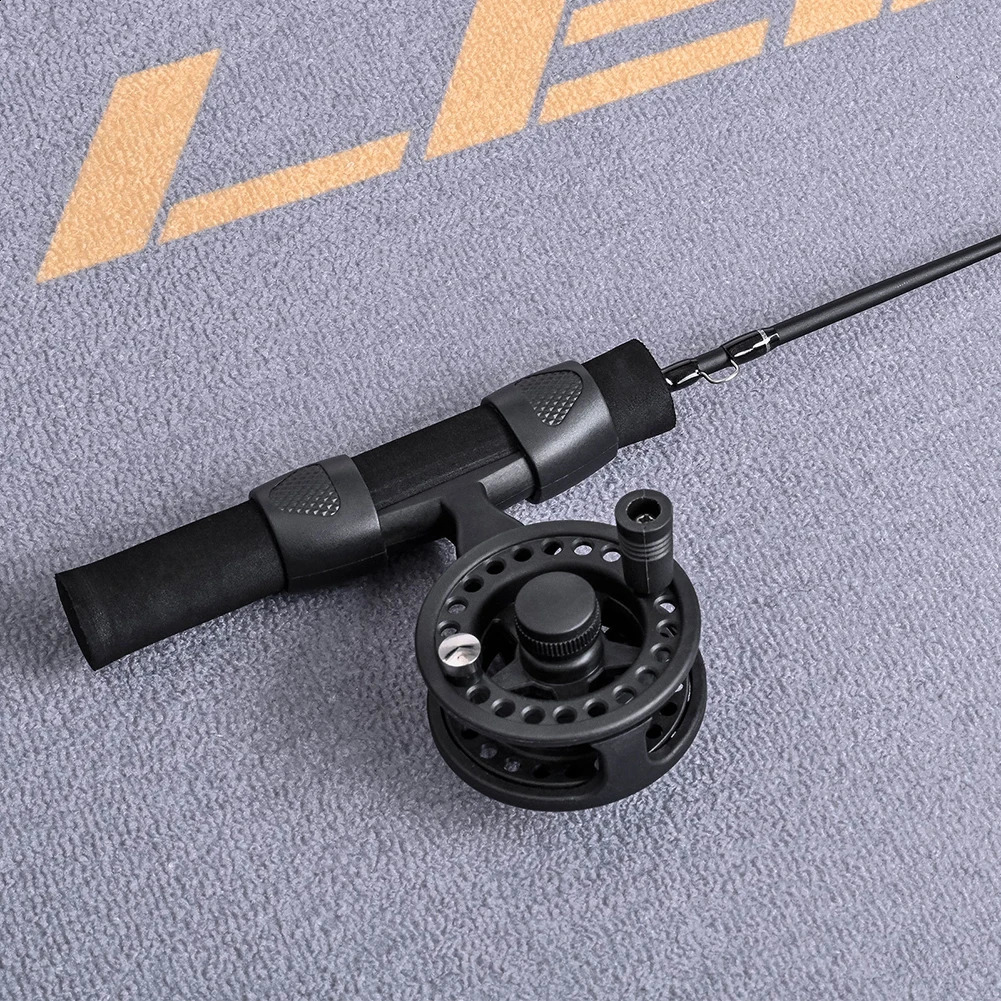 LEO 51cm Fishing Rod Reel Combo Portable Set Ultrashort Antiskid Grip Tackle Pesca Fisherman Gear 250530