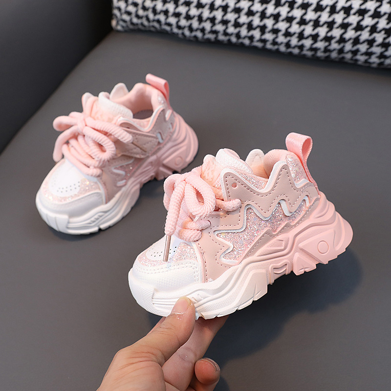 Ddmyshoesvip Kids Children S Dad Spring New Non Slip Soft Sole children's shoes Sports Toddler Girls Running Shoes Trendy