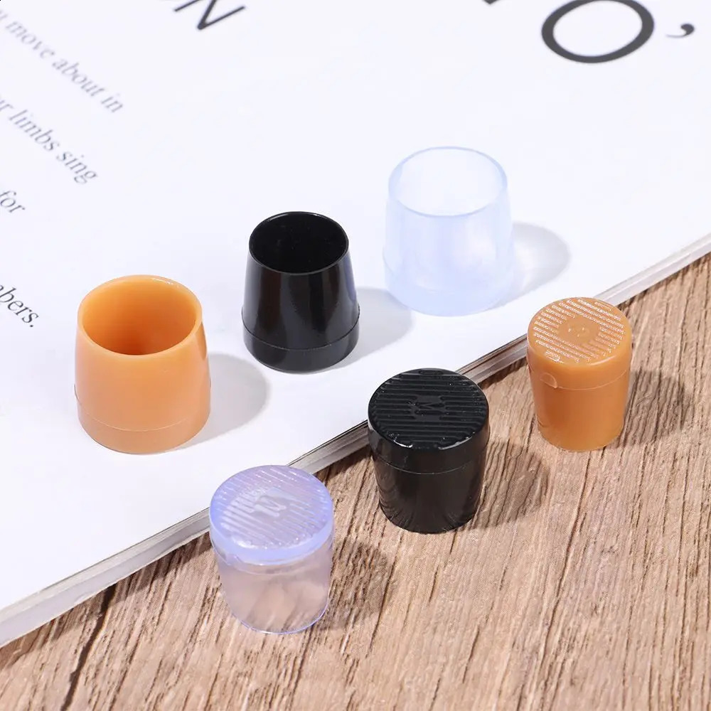 1Pair Silencer Heel Protector Woman High heels Protective Cover Round Shape Nonslip Wearable Shockproof Accessories 250528