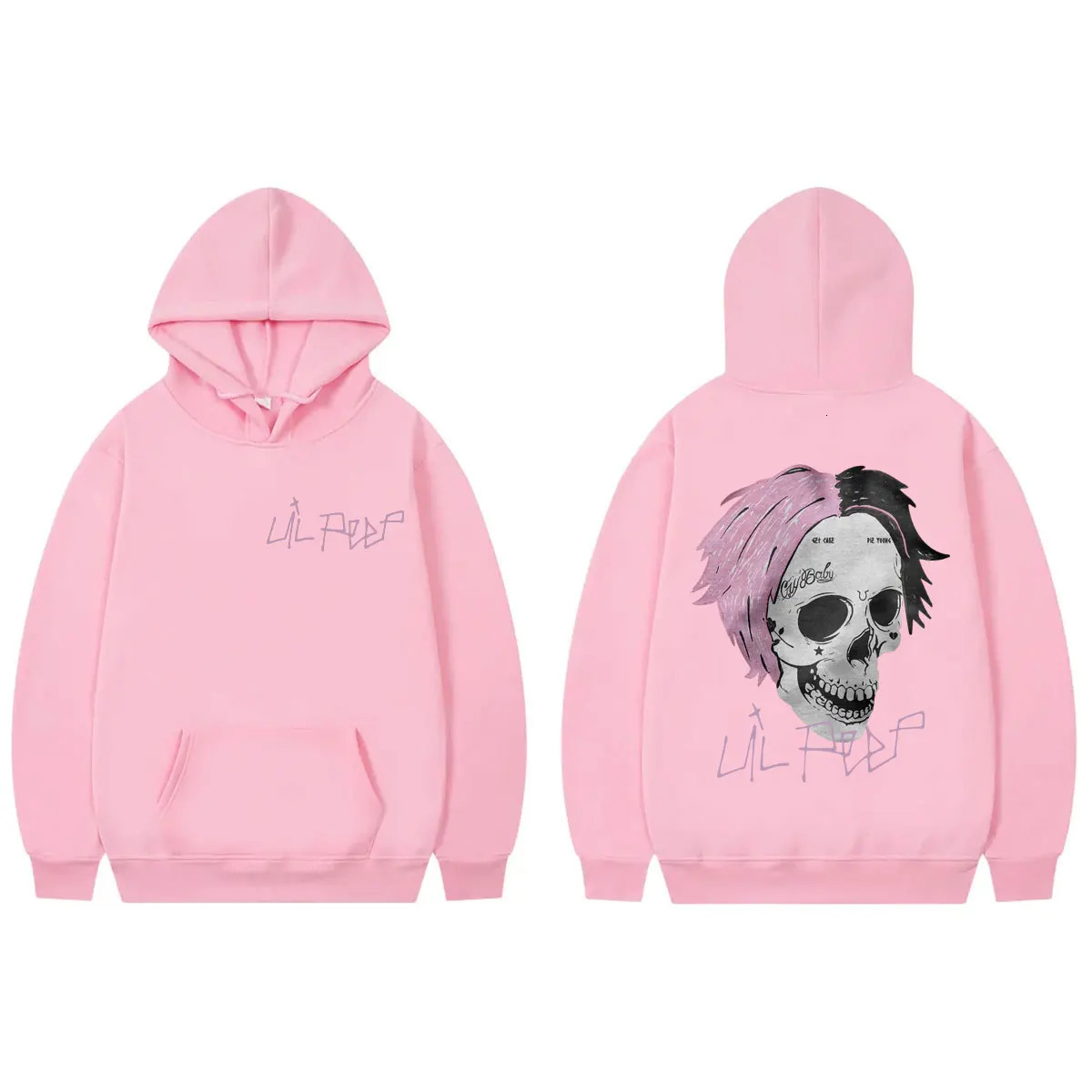 Rapper Lil Peep Cry Baby Merch Hoodie High Quality Fashion Oversized Pullovers Men Women Casual Long Sleeve Hooded Sweatshirts 250603