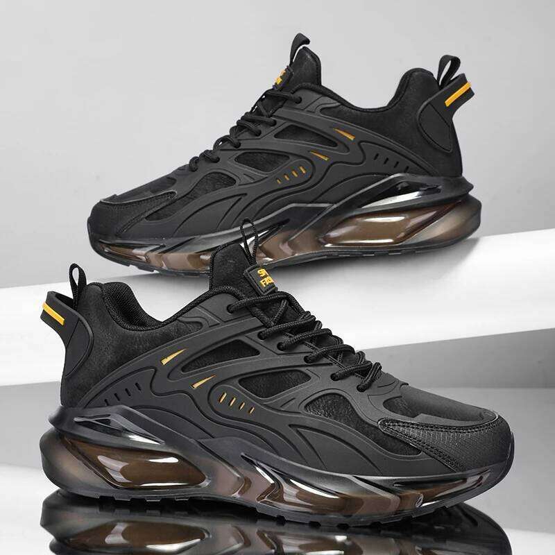 Men Shoes 2025 Casual Walk Air Cushion Marathon Breathable Lightweight Women's Comfortable Athletic Nonskid Sneakers