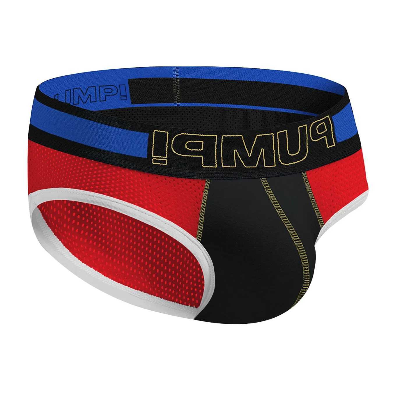 Pcs Sexy Men Underwear Breathable Mesh Mens Briefs Underpants Gays Bikini Briefs Sissy Patchwork Mens Panties Man Brief Trunks W250603