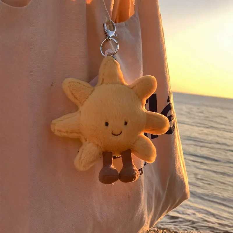 New Fun Marshmallow Keychain Cotton Candy Two Tone Cute Soft Two Tone Keychain Bag Pendant Accessories Dolls Pendant Xmas Gifts XJ250602