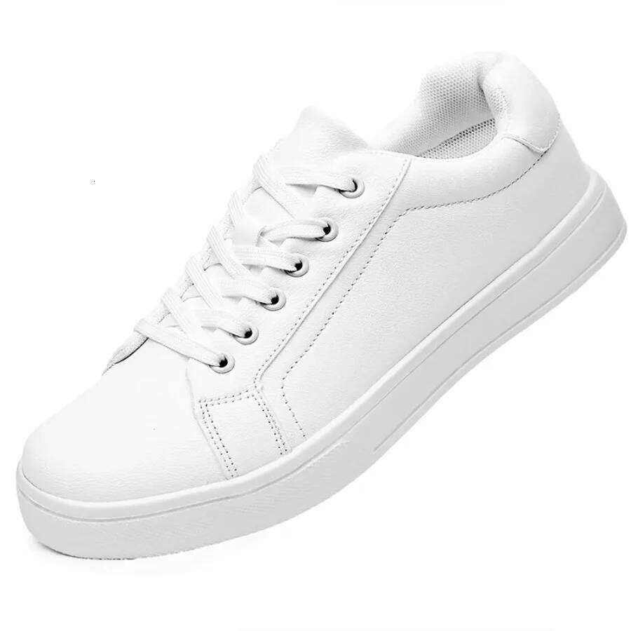 Men's Business casual Soft Moccasin Comfortable Casual Shoes for Autumn Solid Black White Men Sneakers