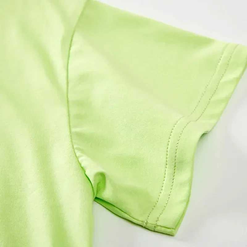 Boys Girls T-shirts Summer 2025 Tops for Kids Casual Children Tees Teenager School Pullover Toddler Outfits Baby Clothes 1-12TT250603