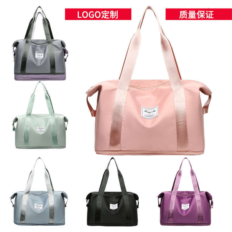 Printed Large Capacity Outdoor Travel Lage Handheld Short-Distance Shoulder Gym Bag