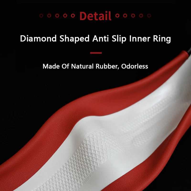 Car Leather Steering Wheel Cover For Jeep Grand Cherokee XJ Renegade Compass Wrangler JK TJ Patriot SRT Trail Hawk Accessories R250603