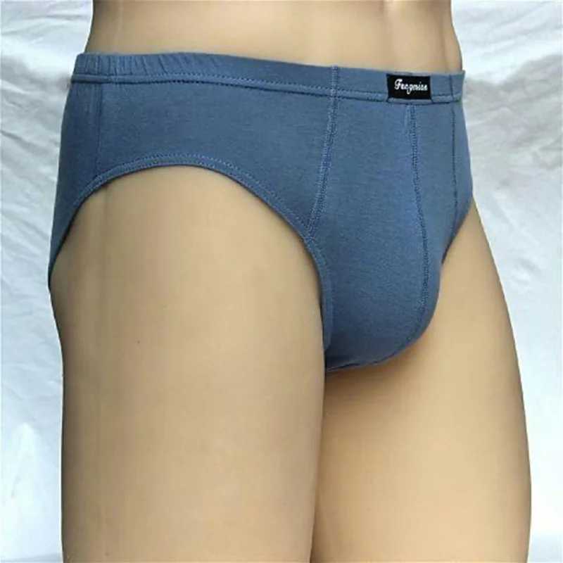 00% Cotton Mens Briefs Plus Size Mens Underwear Panties 5XL/6XL Mens Breathable Panties Solid Sexy Comfortable Shorts W250603
