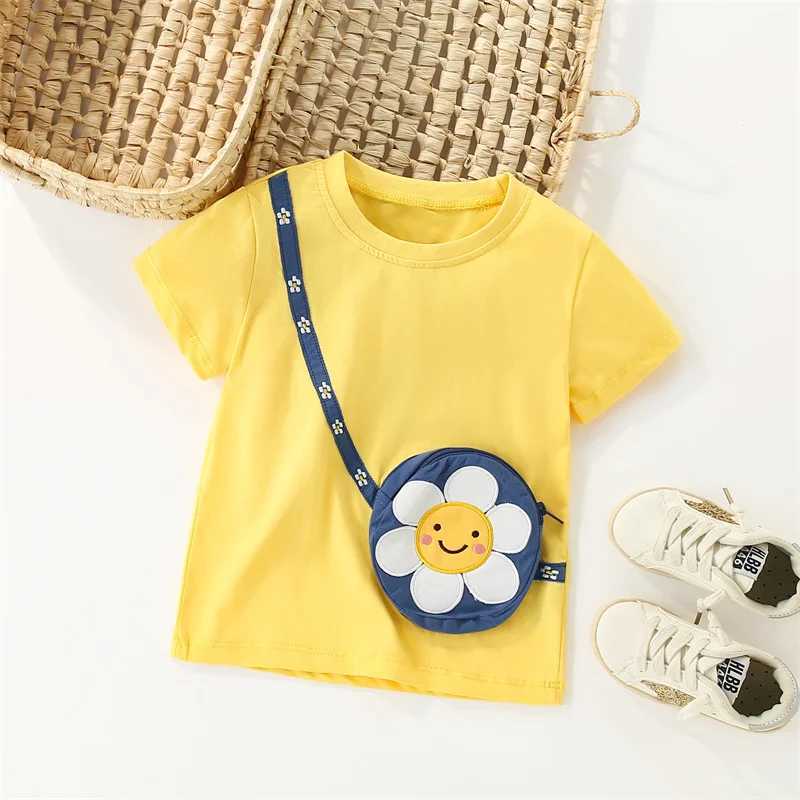 Jumping Meters 2-7T Floral Applique Summer Girls T Shirts Short Sleeve Kids Tees Tops Baby Costume Childrens Clothes Shirts T250603