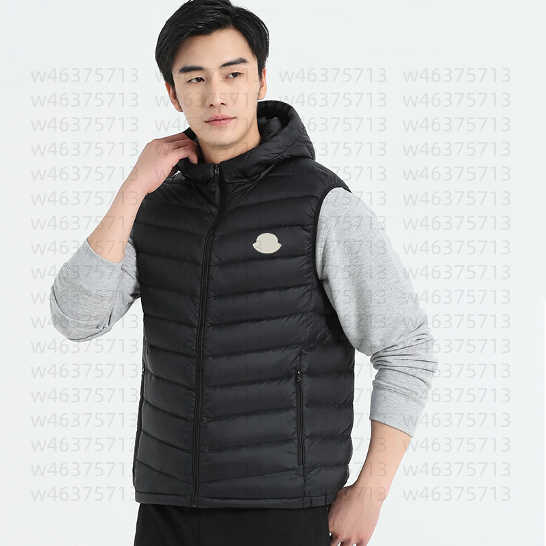 Mens Gilet Designer Vest Womens Embroidery Badge Top Heat Down Vest Waistcoat Design For Man Bodywarmer Puffer Jacket Woman Outwear Fashion Winter Sleeveless