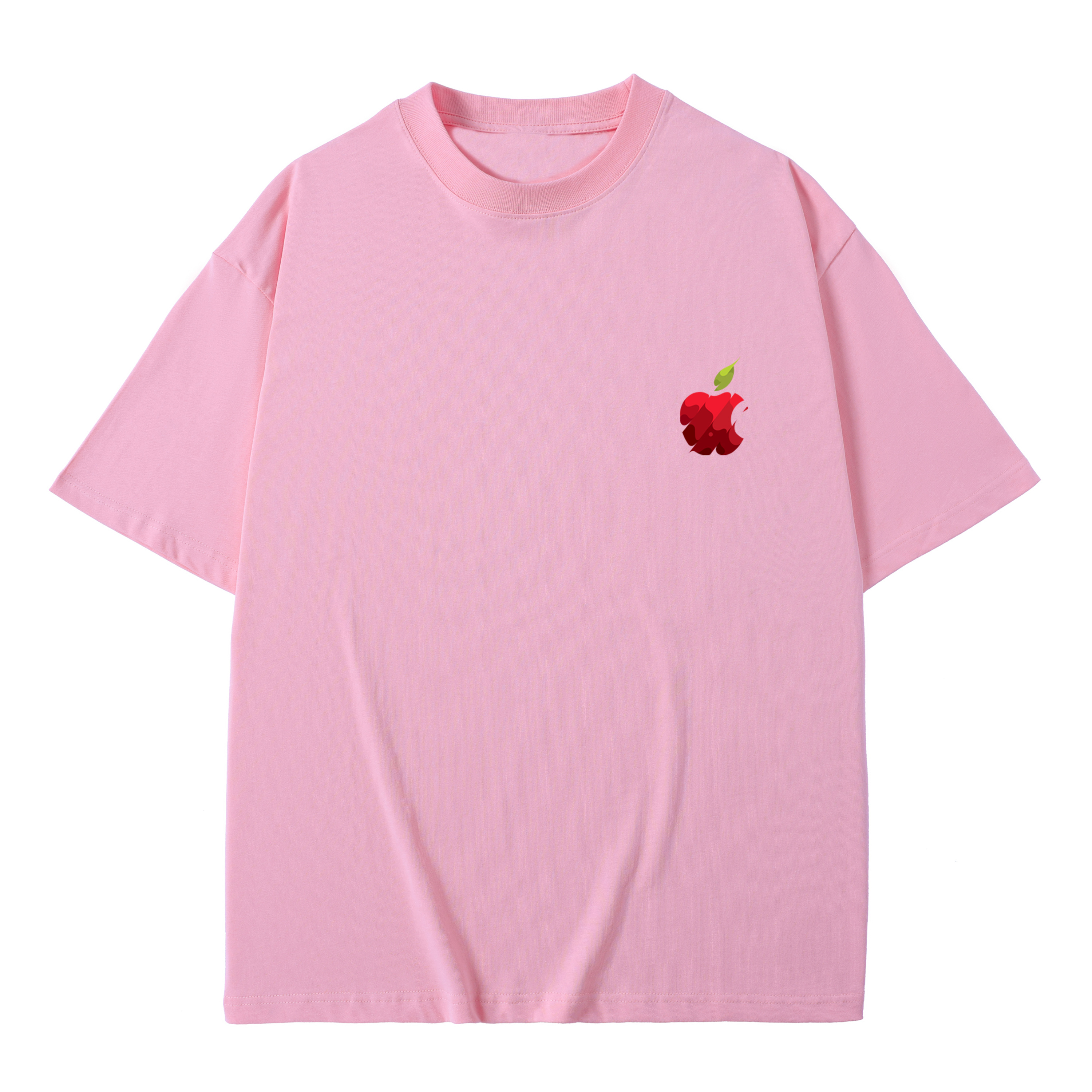 T-shirt men's top designer cotton T-shirt Apple color short sleeved clothing high-quality fashionable T-shirt