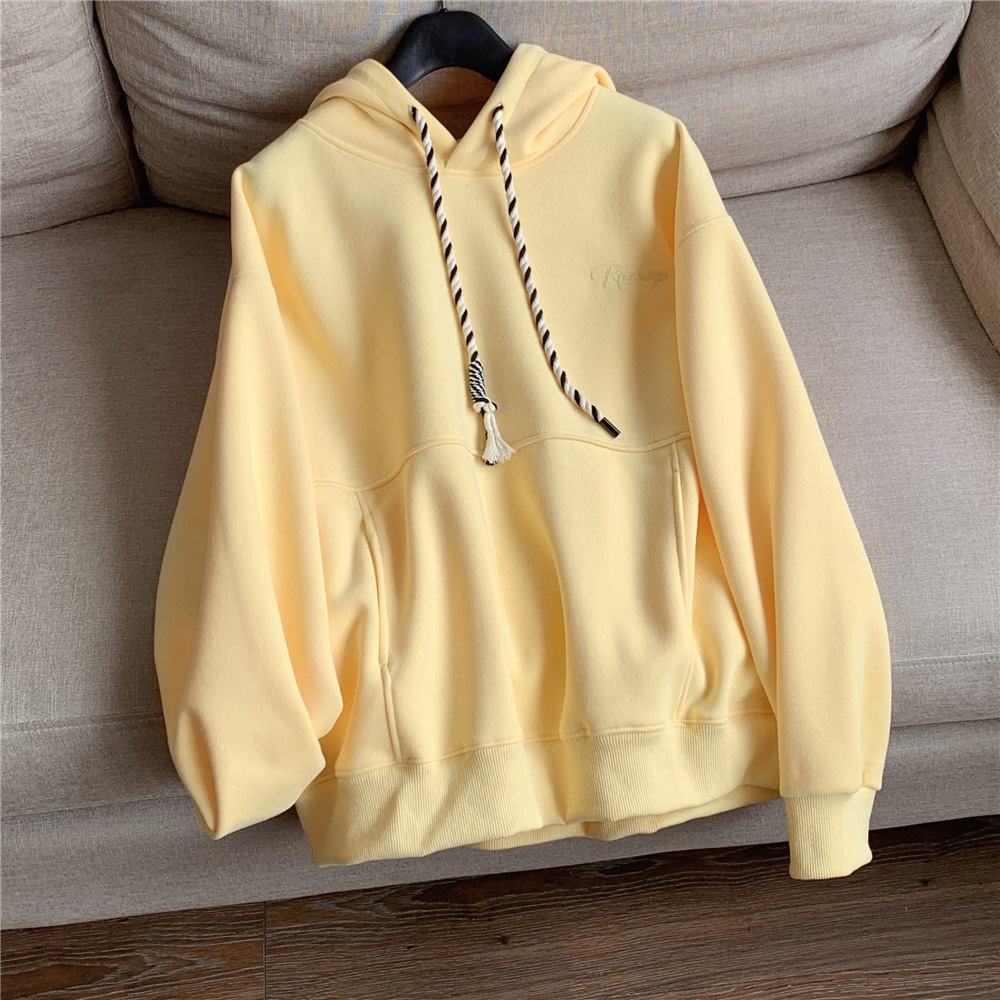 KO15588 Spring new temperament pullover loose casual college style sweater ladies jacket top