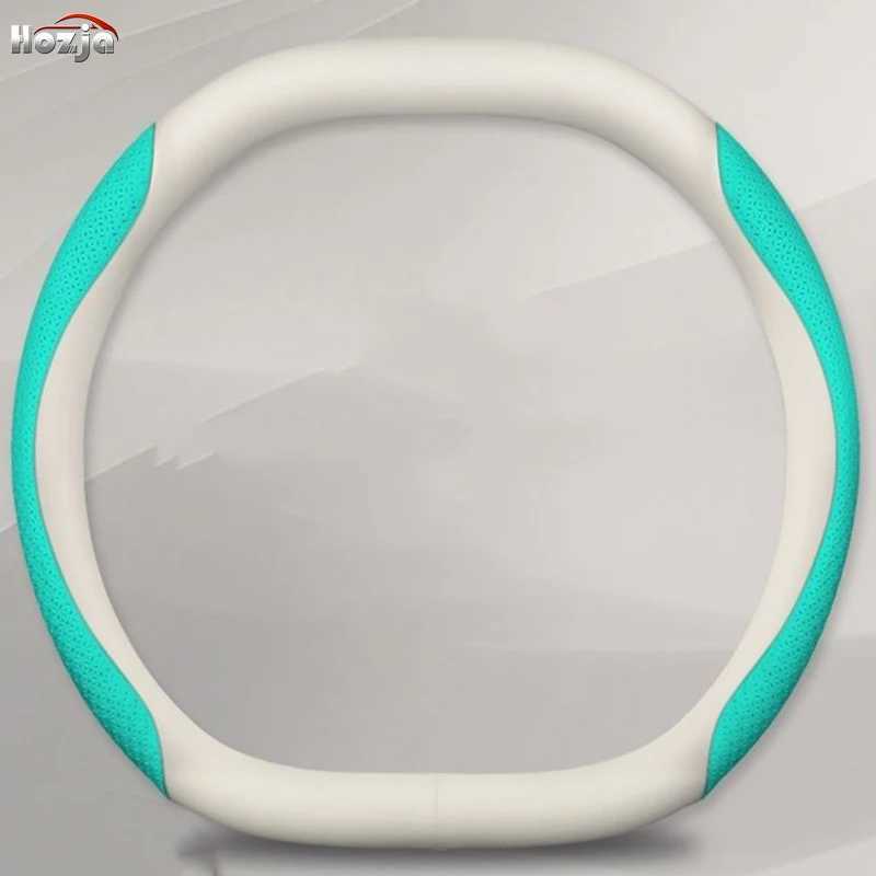 Leather Car Steering Wheel Cover for Chery Dashing 2023 2024 2025 Breathable Non-slip Car-styling Auto Accessories R250603