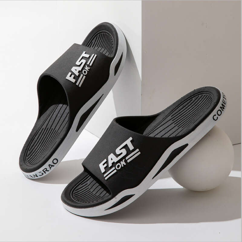 Summer indoor anti slip hotel bathroom shower outdoor men's slippers, women's sandals, casual and comfortable