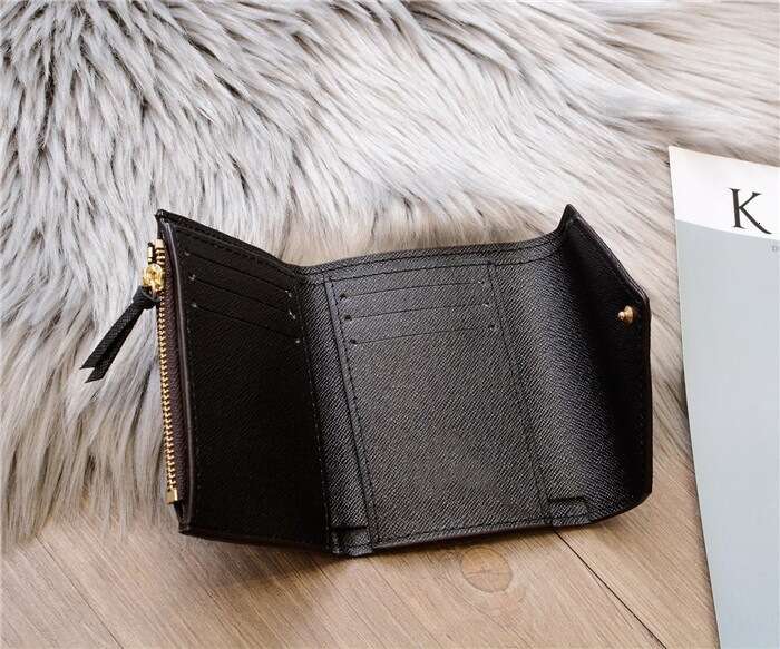 High-Quality Trendy Fashion Classic Short Printed Credit Card Holder 41938