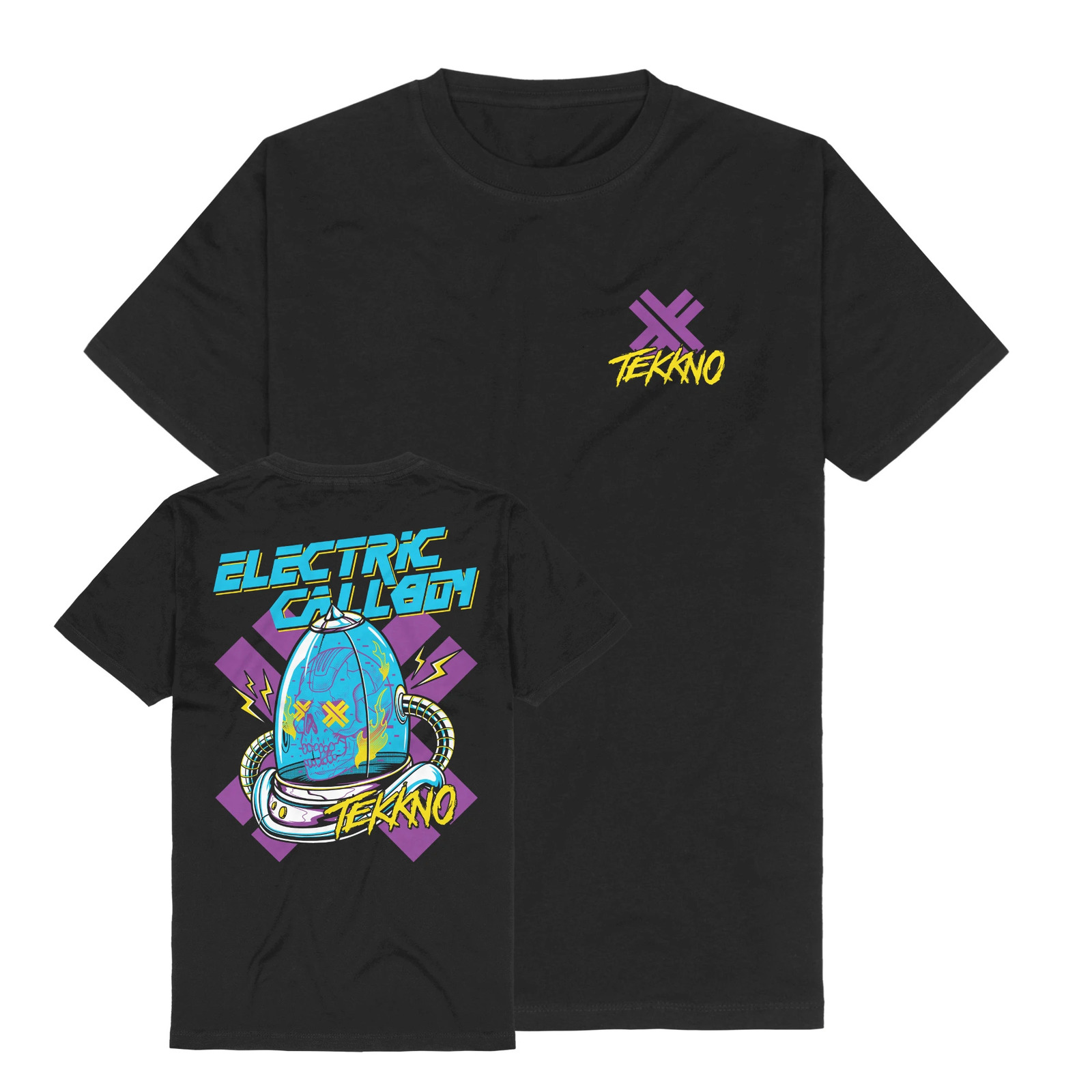 Regular Shirt Electric Callboy Helmet Fashion Print Top Tshirt Summer Light and Thin Mens Womens Tops Short Sleeves 250603