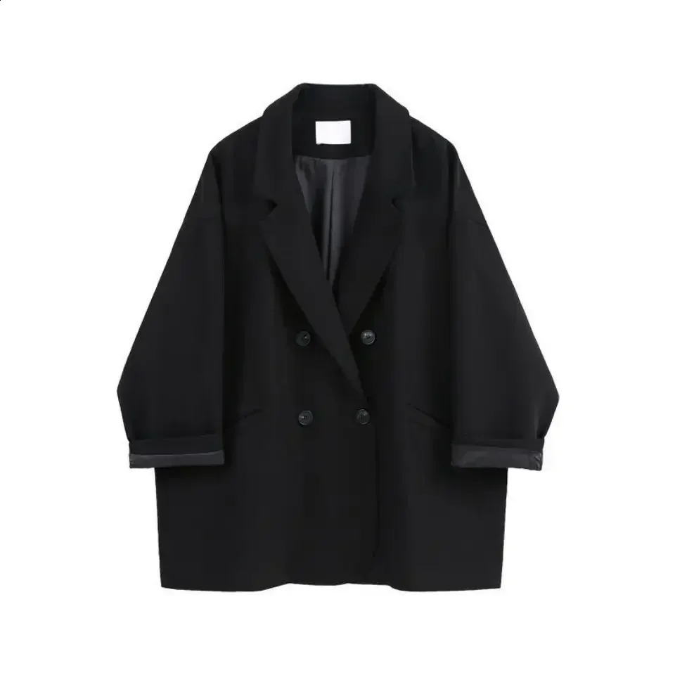 Women Blazer Spring and Autumn Fashion Korean Vintage Suit Jacket Female Oversized Blazers 250530