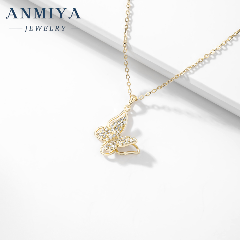 Women's Elegant Jewelry Fashion Sterling Silver Pendant Necklaces for Anniversary Occasion