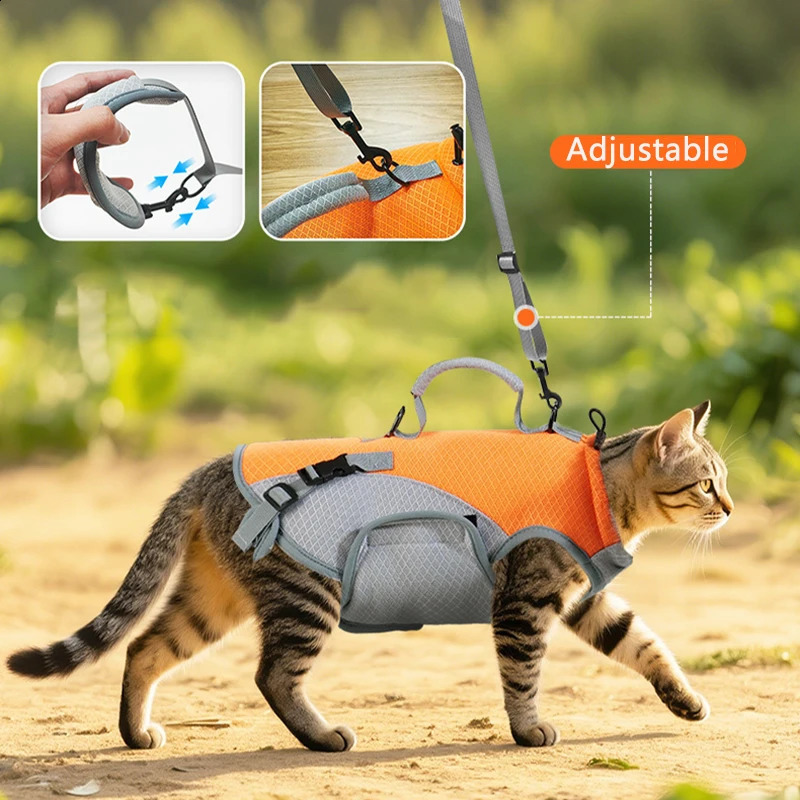 Multifunctional Pet Bag for Cats Small Dogs Breathable Puppy Four-legged Shoulder Bag Portable Outdoor Walking Dog Bags 250526