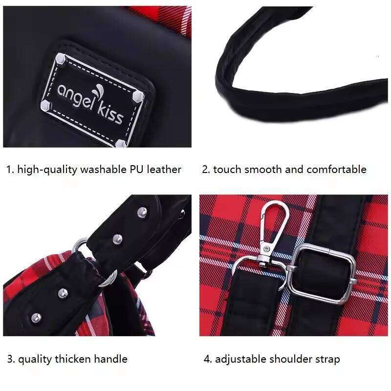 Bag Handhag Designers Bags Fashion Women Plaid Shoulder Female Top-Handle Bags Large Purse