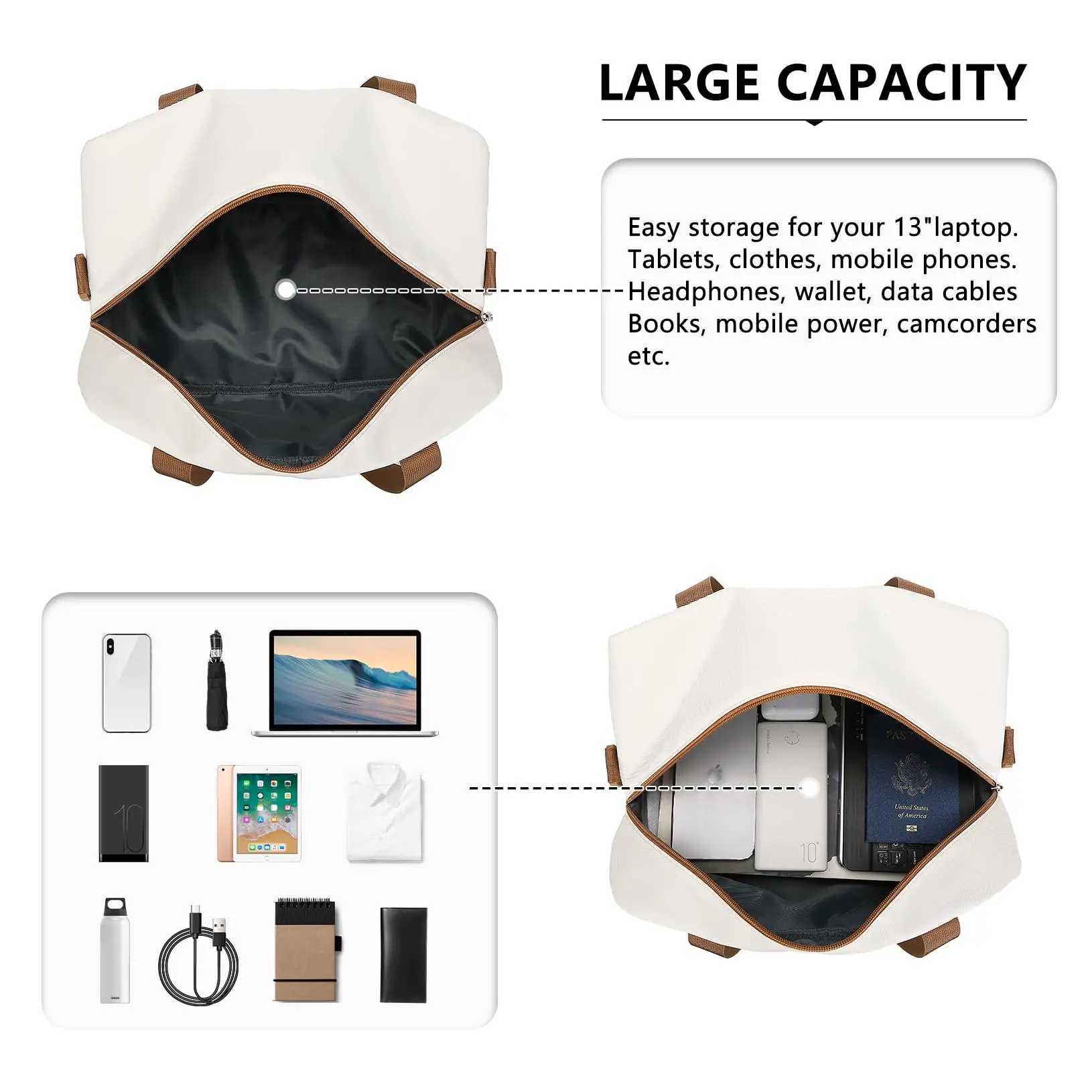 Any 35x20x20 Cabin Bag Under Seat Ryanair Flight Carry On Bag Sports Travel Duffel Holdall Hand Luggage 14L Unisex M250603