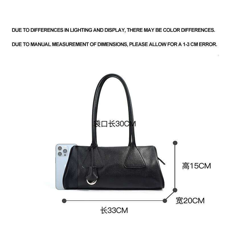 Women's Handbag New Soft Genuine Leather Shoulder Designer Bags For Women Handbags Ladies' Law Stick Bag Baguette