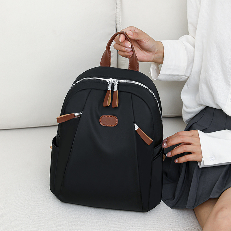 Free Shipping Designer Backpack For Women Summer Large Capacity Women's Outdoor Leisure Backpack Oxford Cloth Lightweight And Fashionable Waterpr
